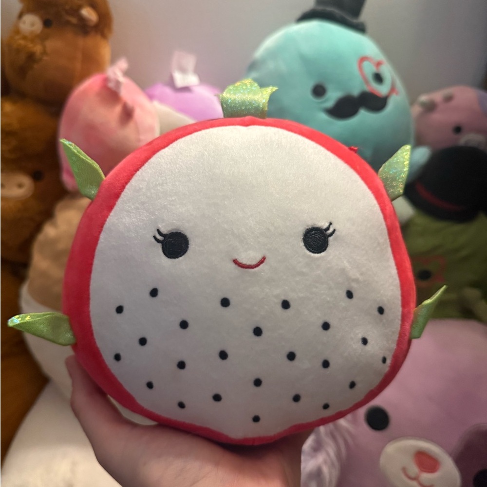8” Squishmallow Dragon fruit Plush